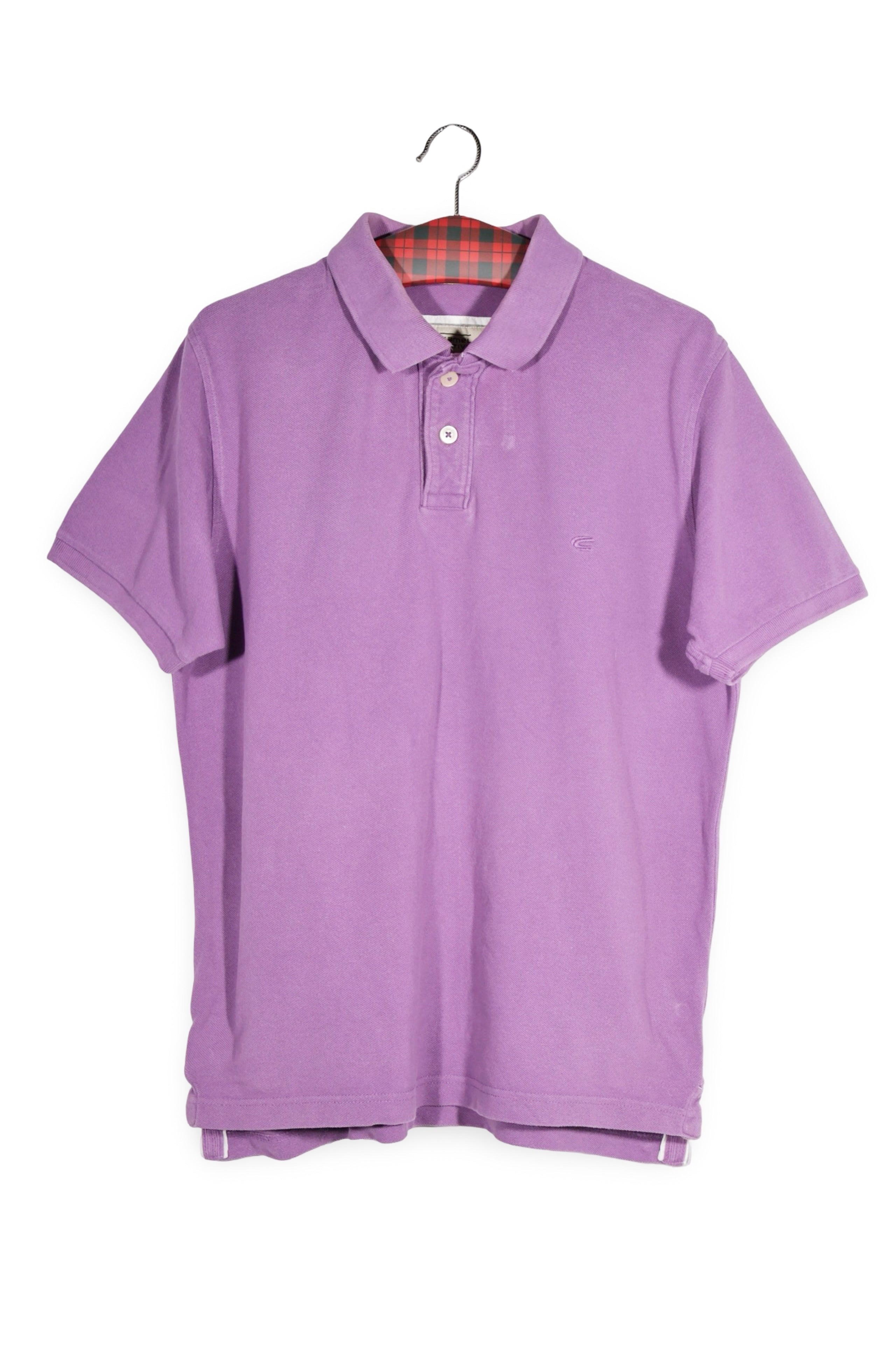 Tricou - Camel polo mov din bumbac – M – Bărbați - fata