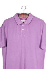 Tricou - Camel polo mov din bumbac – M – Bărbați - detaliu