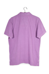 Tricou - Camel polo mov din bumbac – M – Bărbați - spate