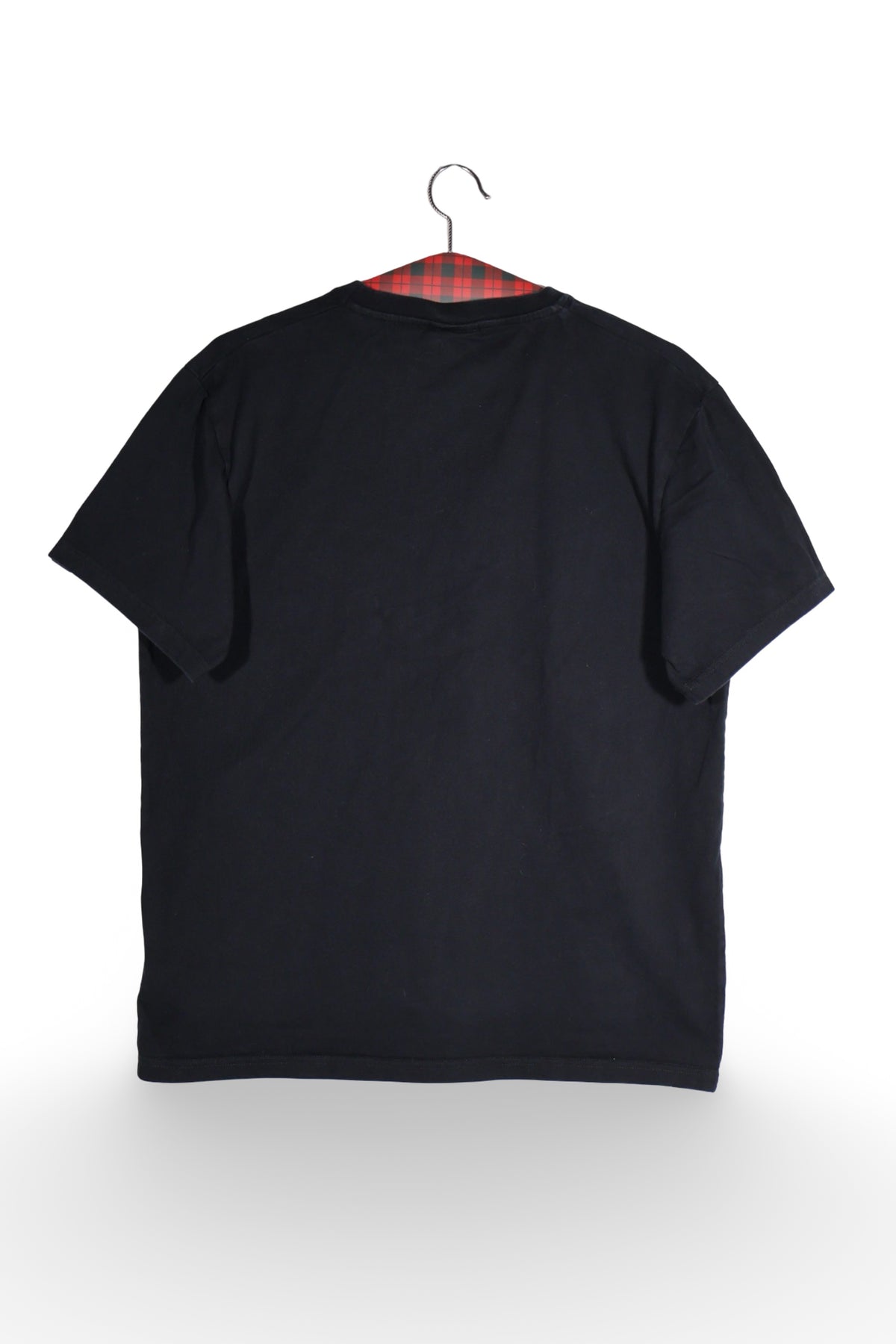 Tricou - Ellesse negru din bumbac cu logo la piept – L – Femei - spate