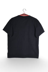 Tricou - Ellesse negru din bumbac cu logo la piept – L – Femei - spate