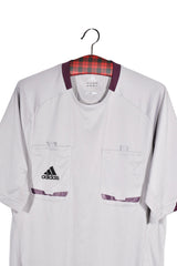 Tricou - Adidas gri deschis tehnic cu buzunare aplicate – L – Bărbați - detaliu