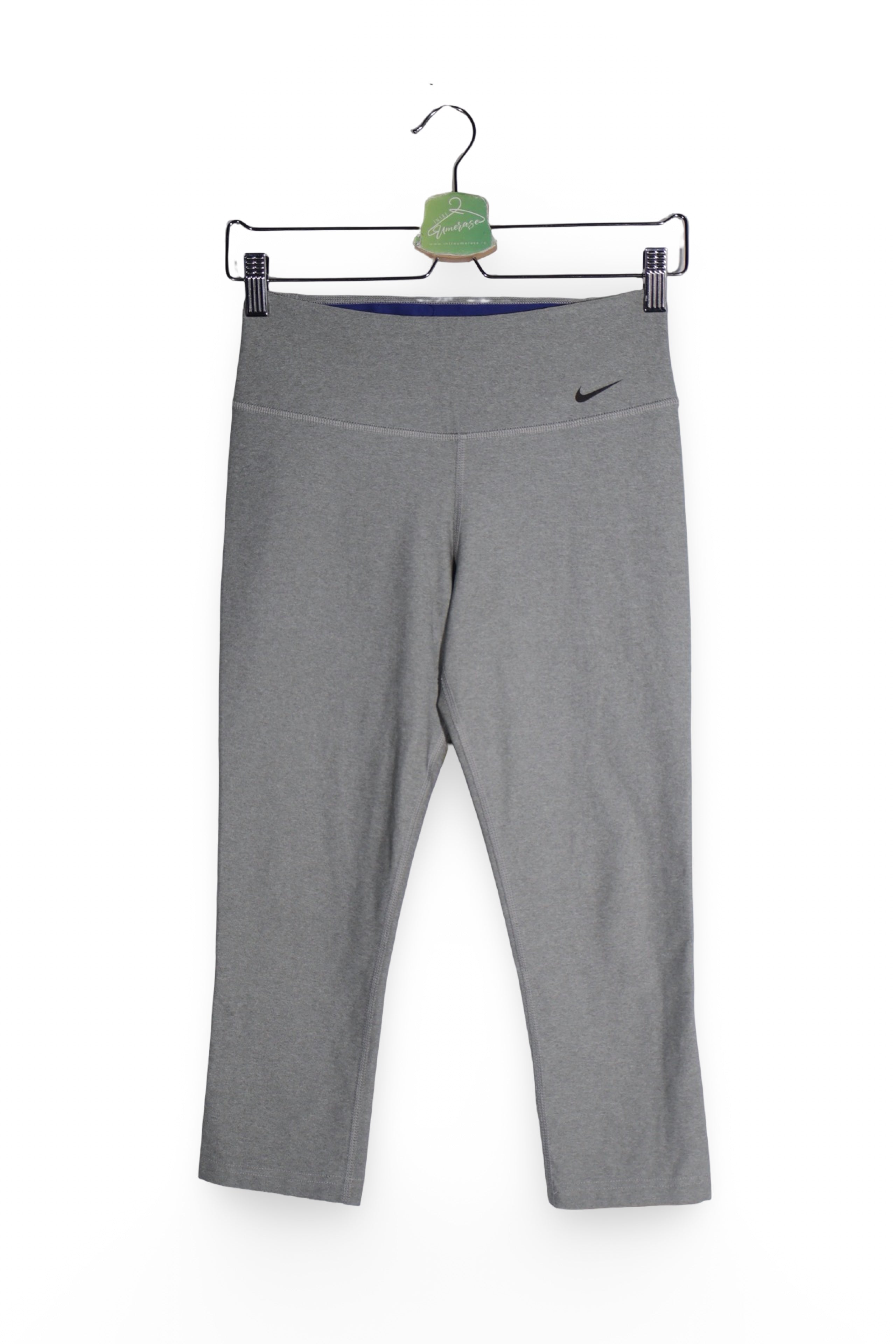 Colanti - NIKE leggings gri cu talie înaltă – XS – Femei - fata