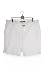 Pantaloni scurți - Ralph Lauren chino alb ivoire din bumbac – 3XL – Femei - fata