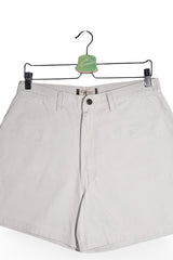 Pantaloni scurți - Wrangler chino bej deschis din bumbac – M – Femei - detaliu
