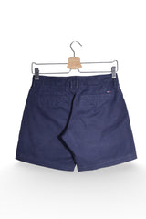 Pantaloni scurți - Tommy Hilfiger chino bleumarin din bumbac – XS – Bărbați - spate