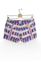 Pantaloni scurți - American Eagle scurti cu imprimeu geometric multicolor – S – Femei - spate