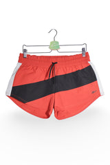 Pantaloni scurți - Reebok corai cu banda contrastanta neagra – M – Femei - detaliu