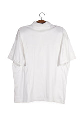 Tricou - Ellesse alb cu print floral pastel – XL – Femei - spate
