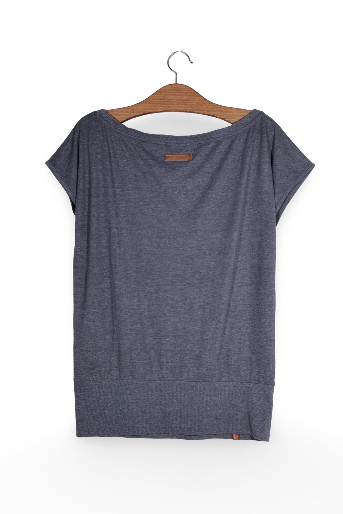 Tricou - Naketano gri antracit din jerseu – XL – Femei - spate