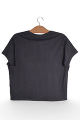 Tricou - Levi's negru cu imprimeu grafic colorat – XS – Femei - spate