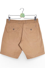 Pantaloni scurți - Tommy Hilfiger chino bej din bumbac – M – Bărbați - detaliu