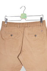 Pantaloni scurți - Tommy Hilfiger chino bej din bumbac – M – Bărbați - spate