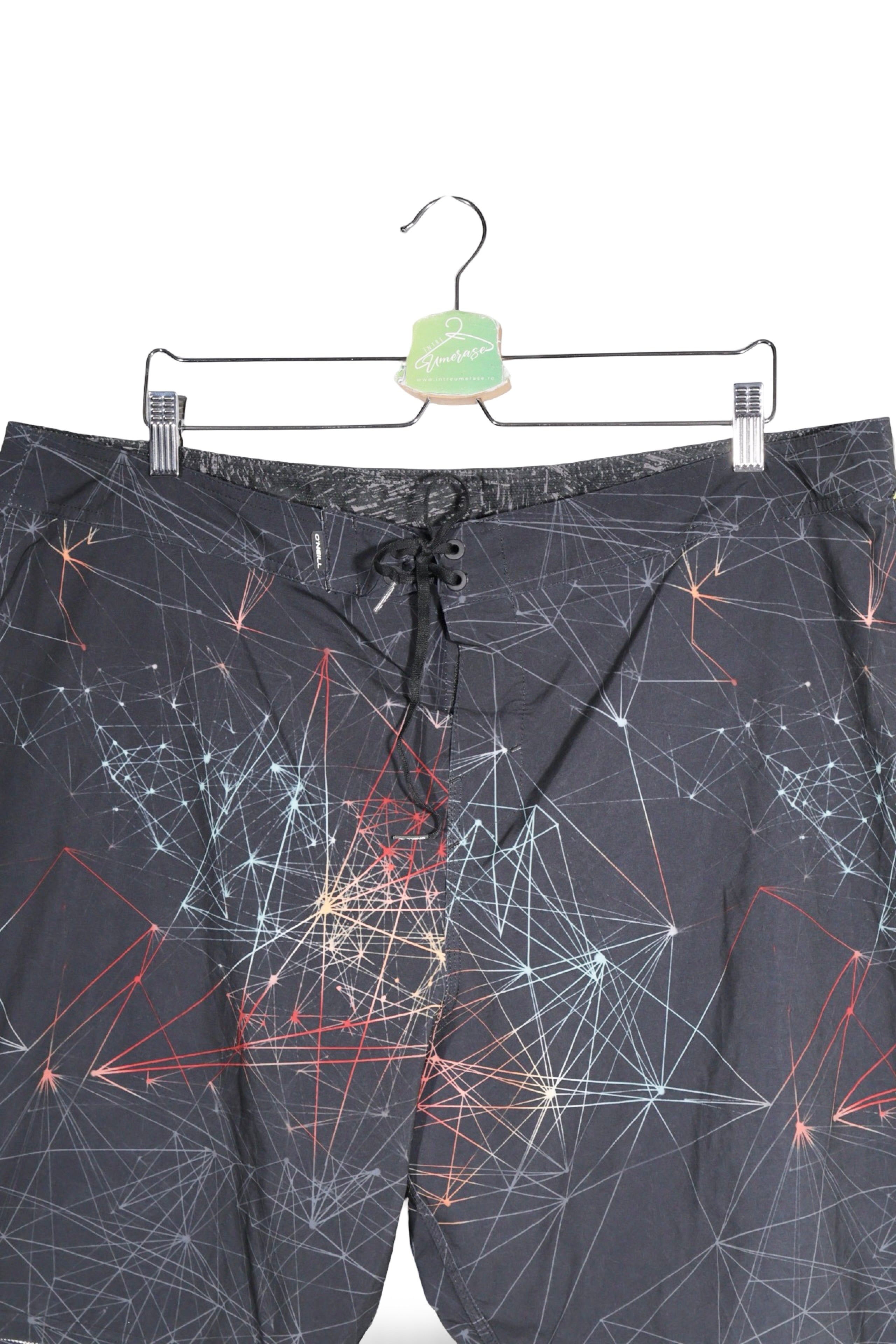Pantaloni scurți - O'Neill boardshorts negri cu imprimeu geometric – 3XL – Bărbați - detaliu