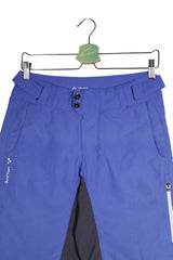 Pantaloni scurți - Vaude albastru electric din material tehnic – XS – Bărbați - detaliu