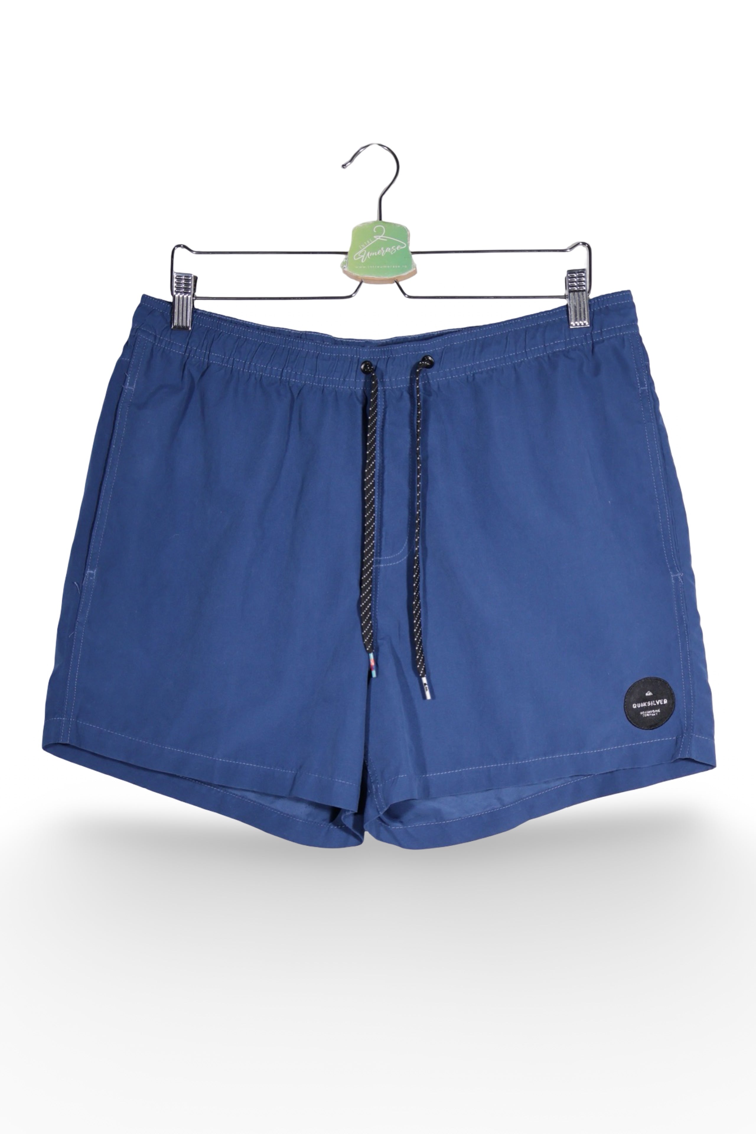 Pantaloni scurți - Quiksilver boardshorts albastre din poliester – XL – Bărbați - fata