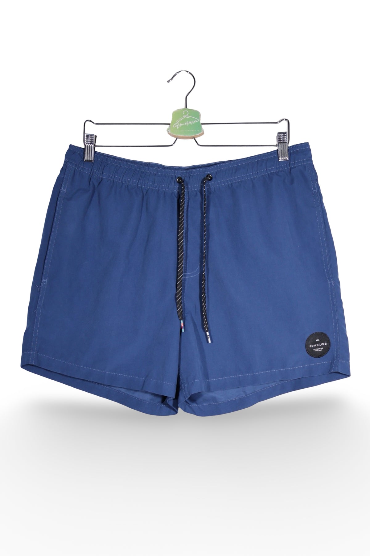 Pantaloni scurți - Quiksilver boardshorts albastre din poliester – XL – Bărbați - fata