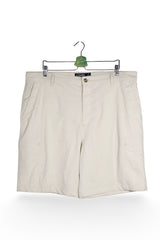 Pantaloni scurți - RALPH LAUREN cargo crem din material stretch – XXL – Bărbați - fata
