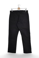 Pantaloni - Mustang chino negru din bumbac elastic – M – Bărbați - spate