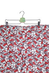 Pantaloni scurți - Vintage boardshorts albe cu imprimeu tropical – XL – Bărbați - detaliu