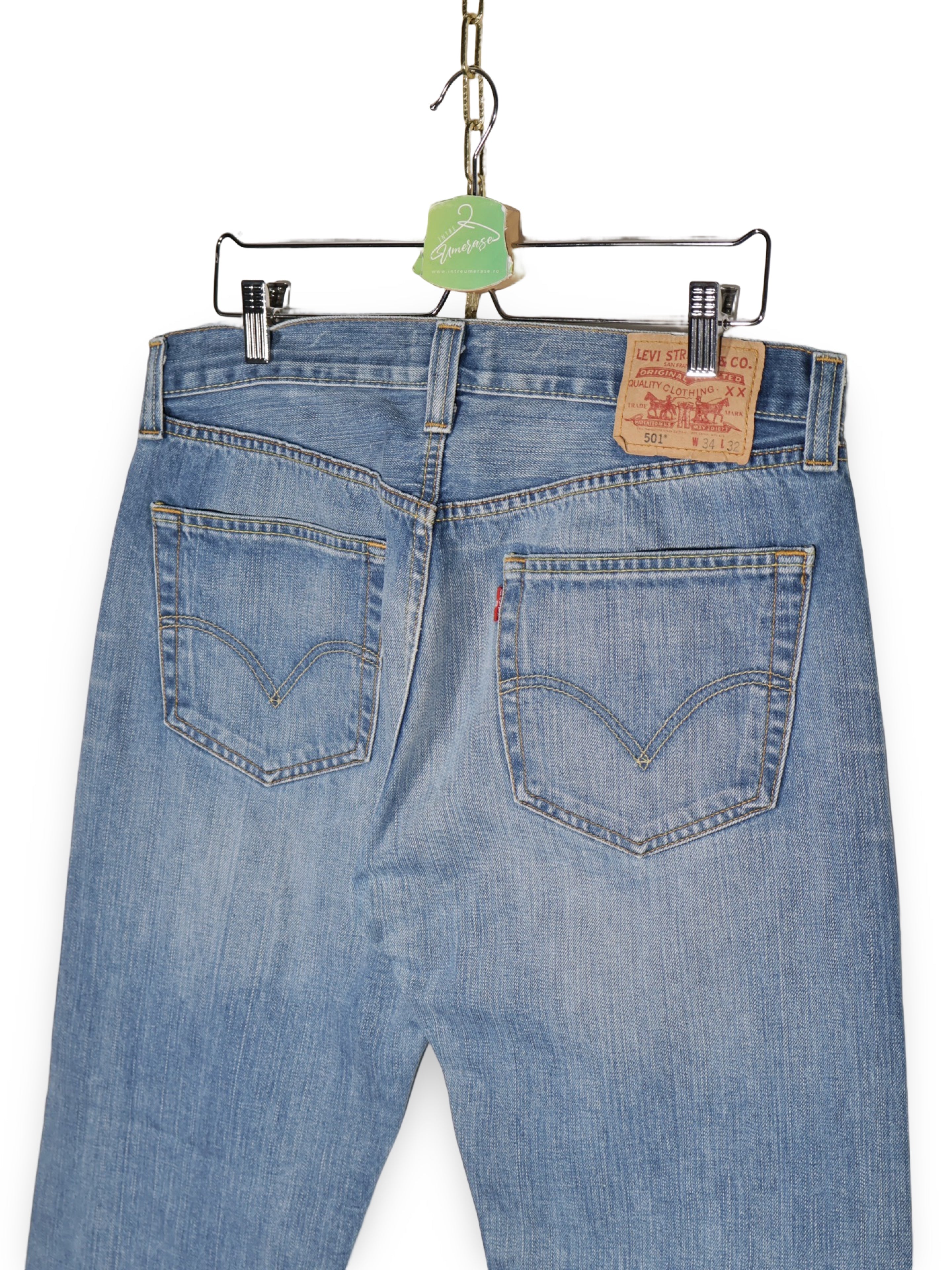 Blugi Levi's 501 - marimea M W34/L32 - Barbati