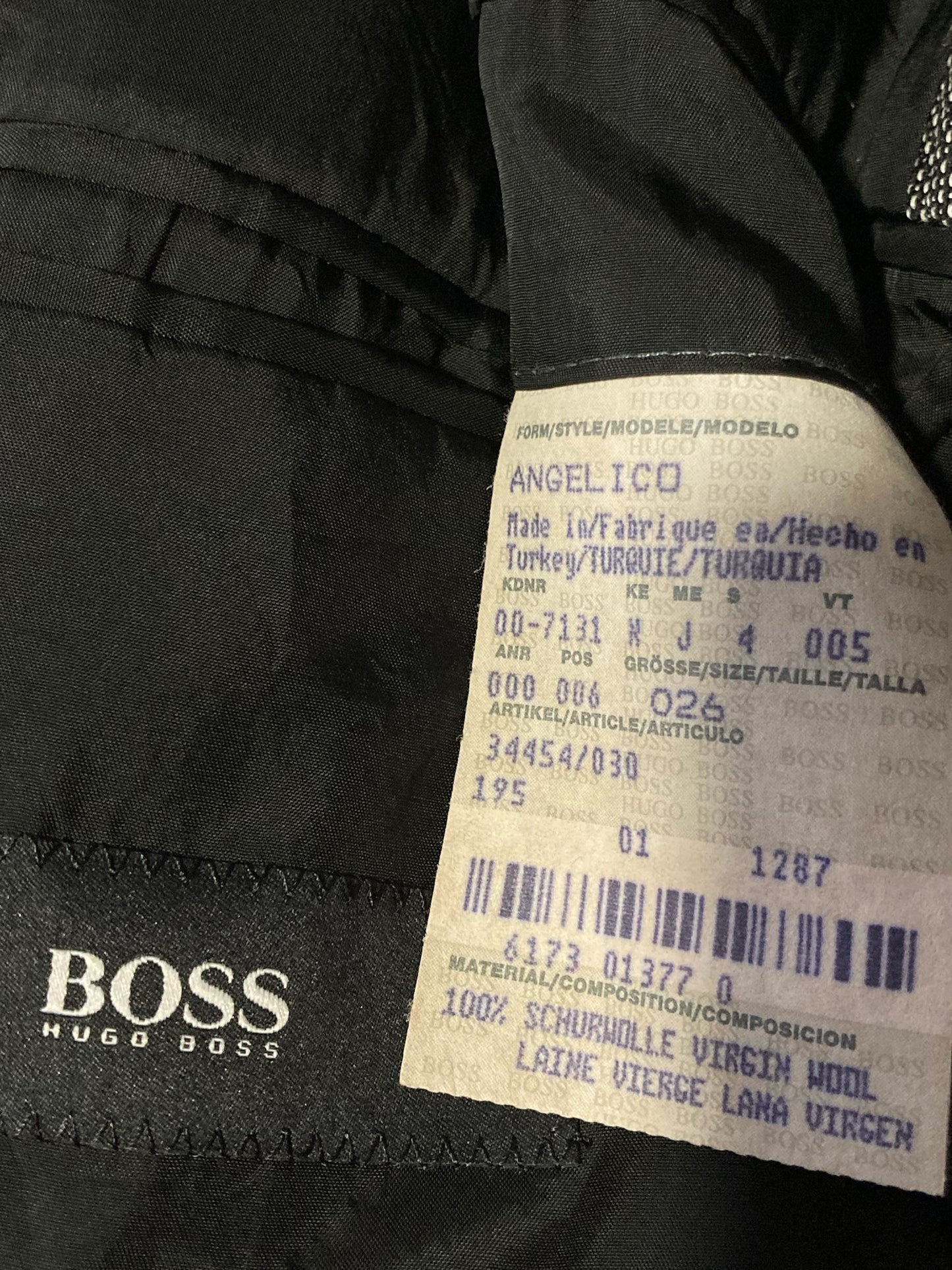 Sacou Hugo Boss (lana) - marimea 26 - L/XL