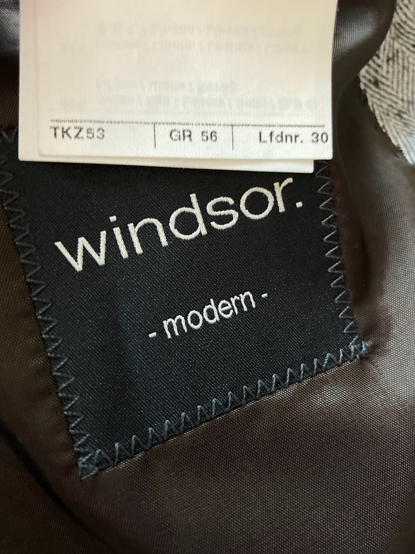 Sacou Windsor (80%matase/20%in) - marimea 56 - XL