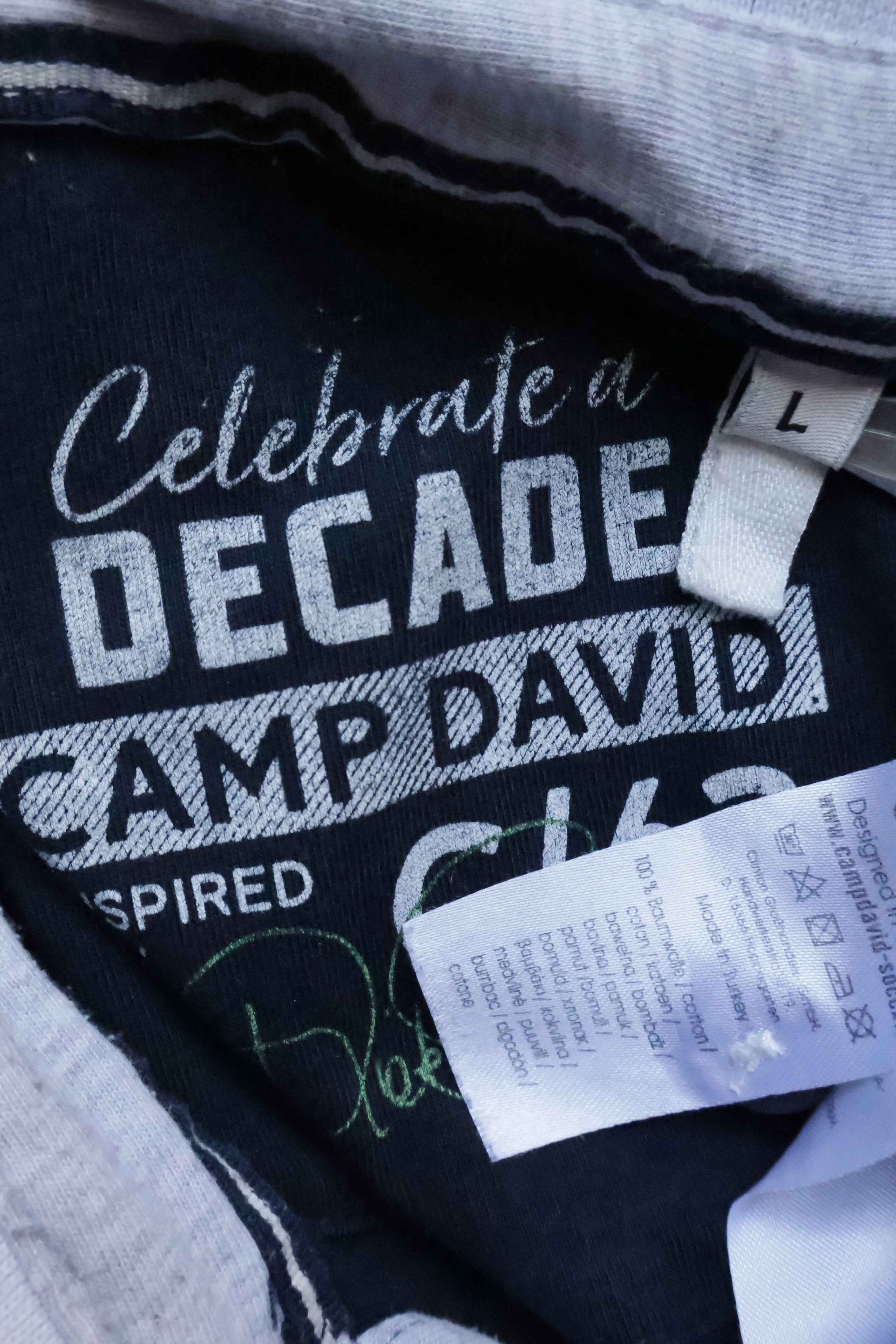 Tricou Camp David - marimea L - Barbati