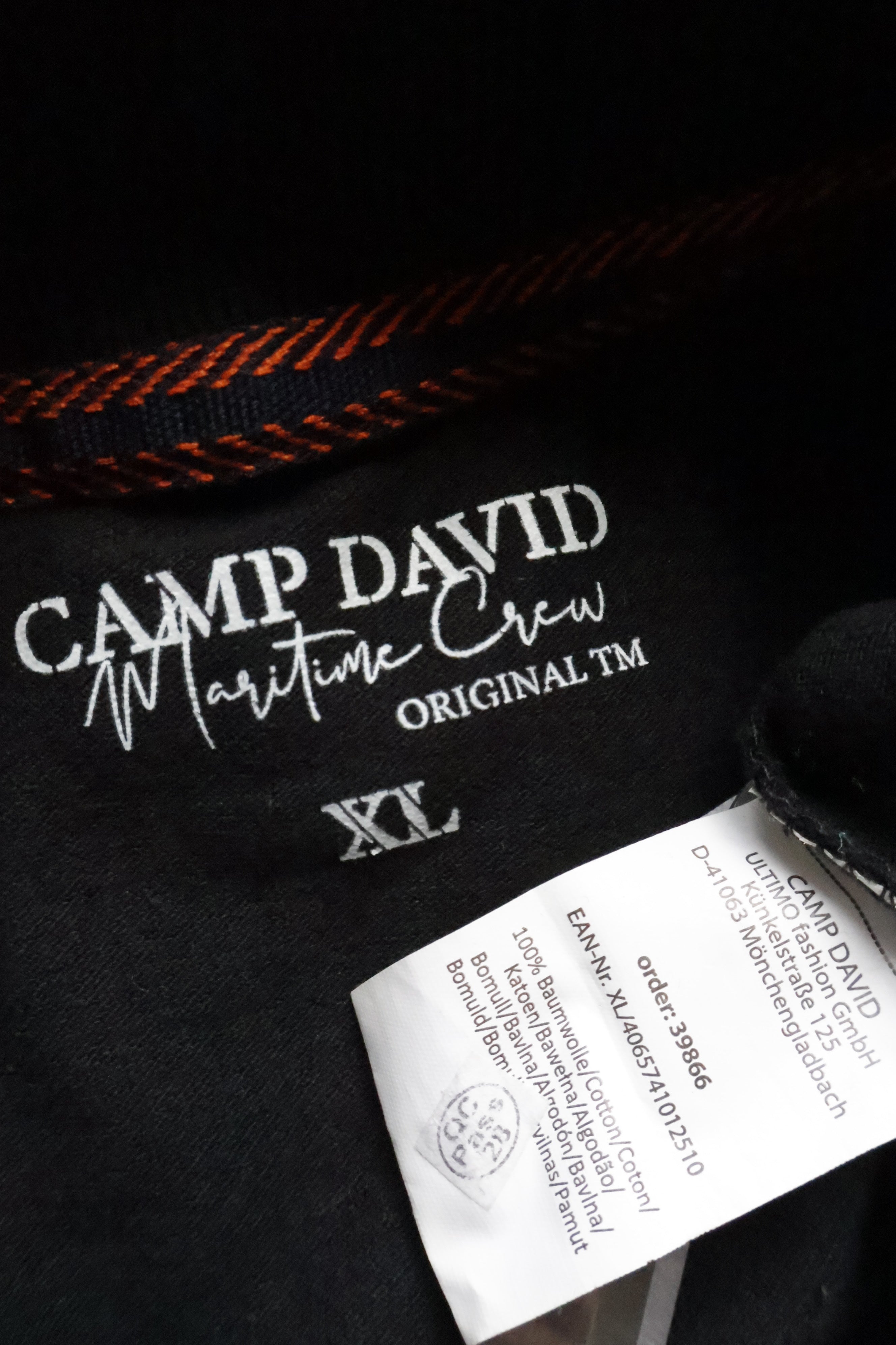 Tricou Camp David - marimea XL - Barbati