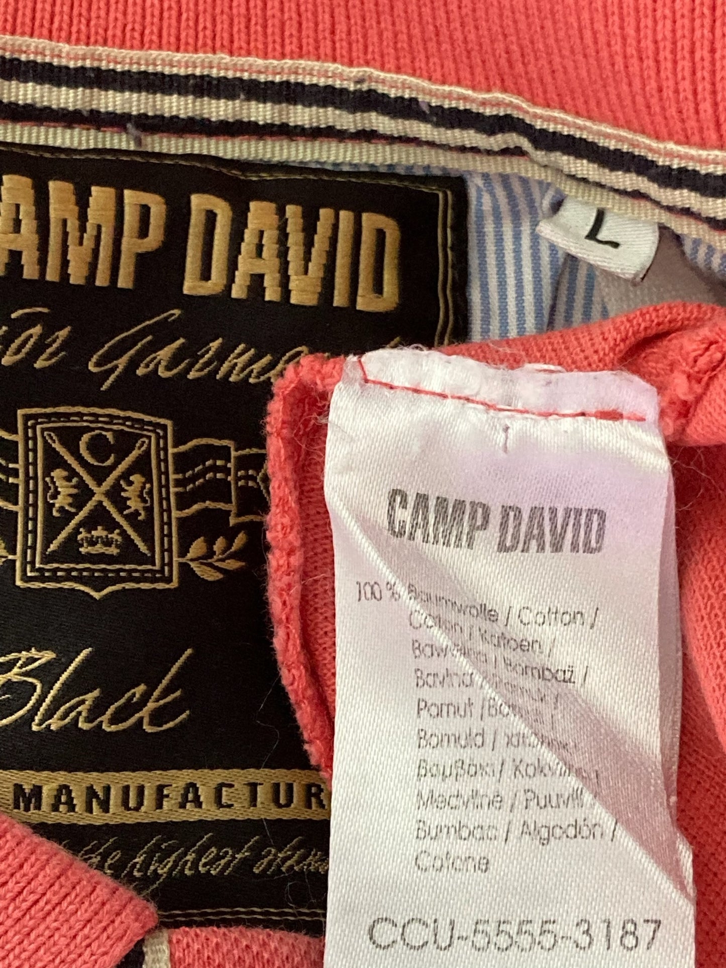 Tricou Camp David - marimea L