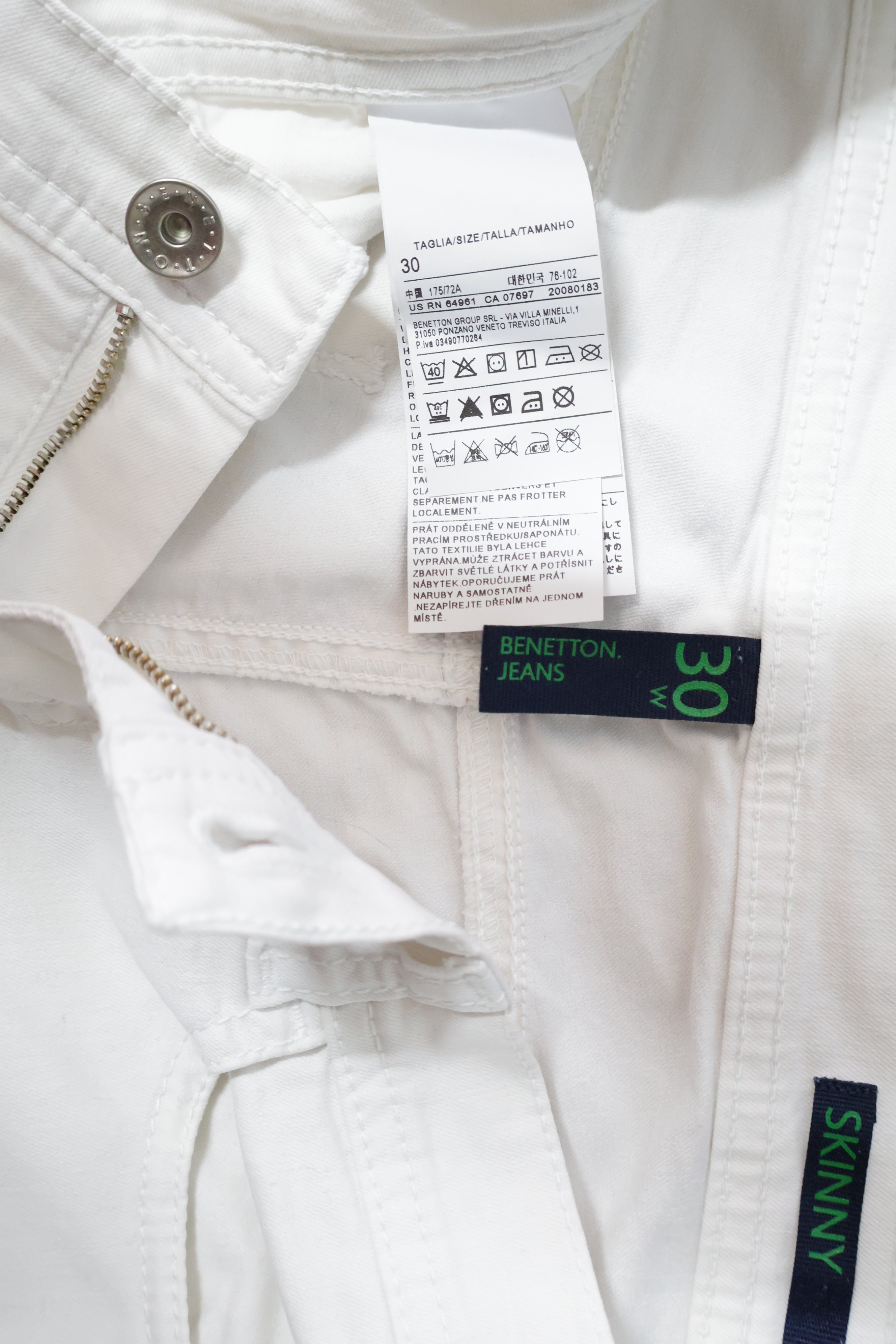 Blugi Benetton - marimea L W30 - Femei
