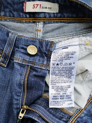 Blugi 571 Levi's - marimea M W30/L32 - Femei