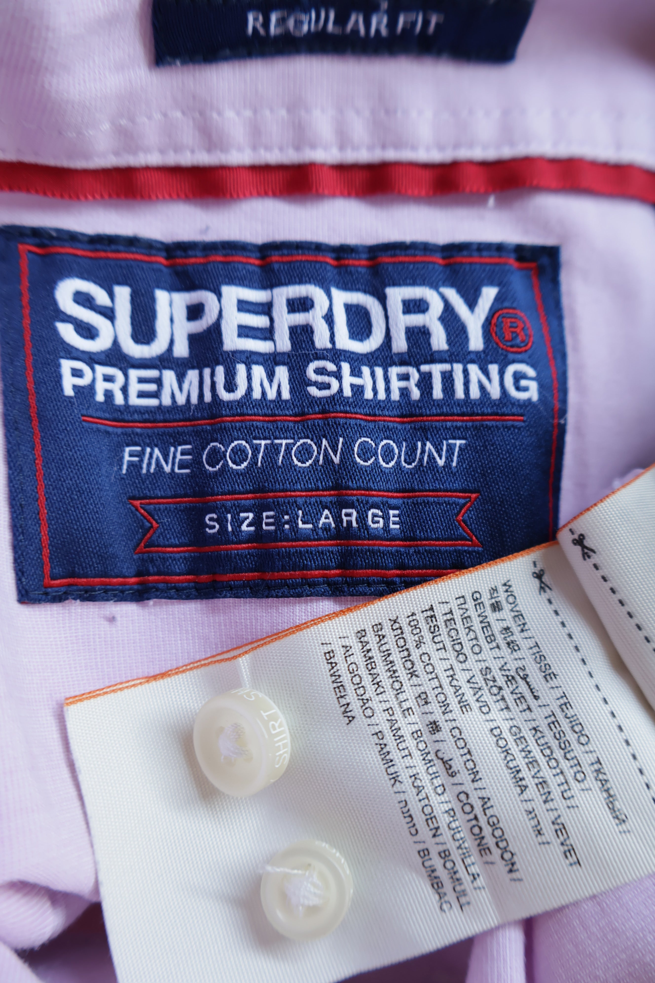 Camasa SuperDry - marimea L - Barbati
