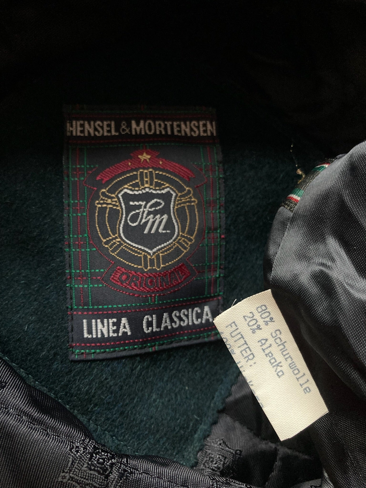 Palton (80%lana/20%alpaka) Hensel&Mortensen - marimea L - Femei