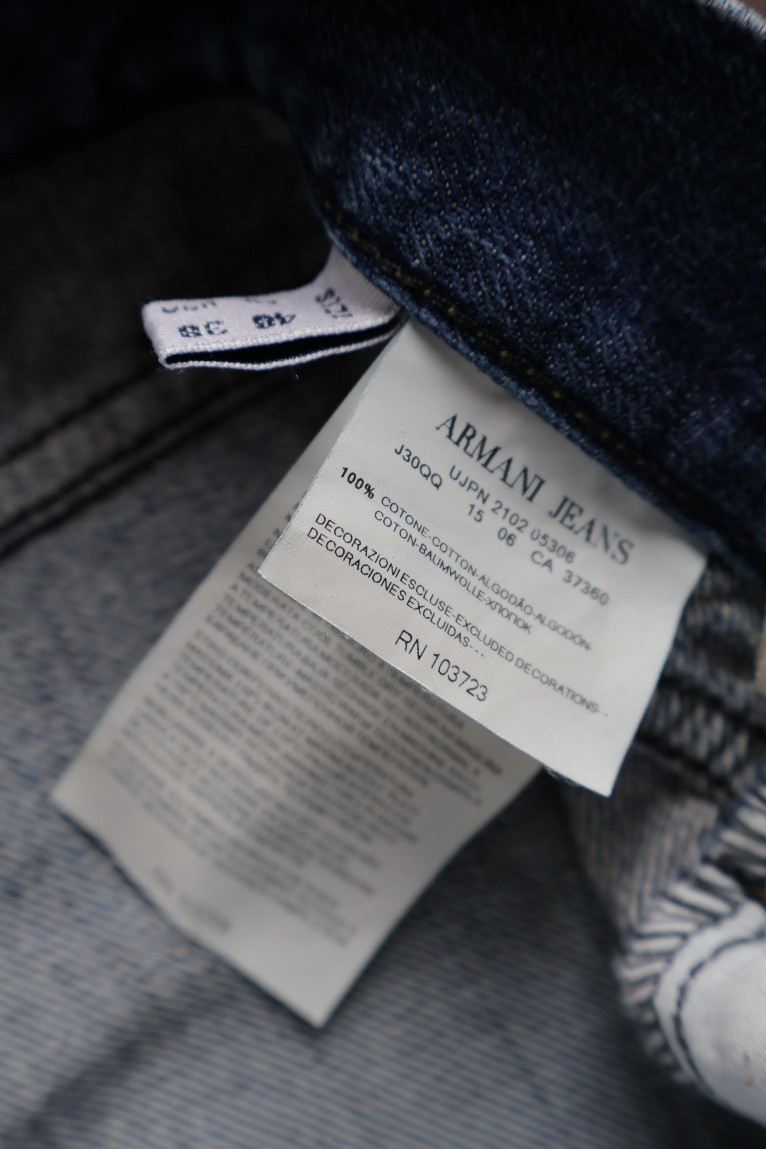 Blugi Armani Jeans - marimea XL/XXL W38 - Barbati