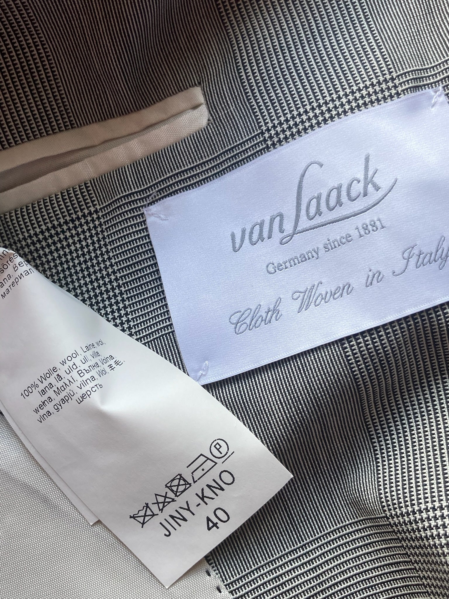 Sacou (100%lana) Van Lack - marimea L - Femei