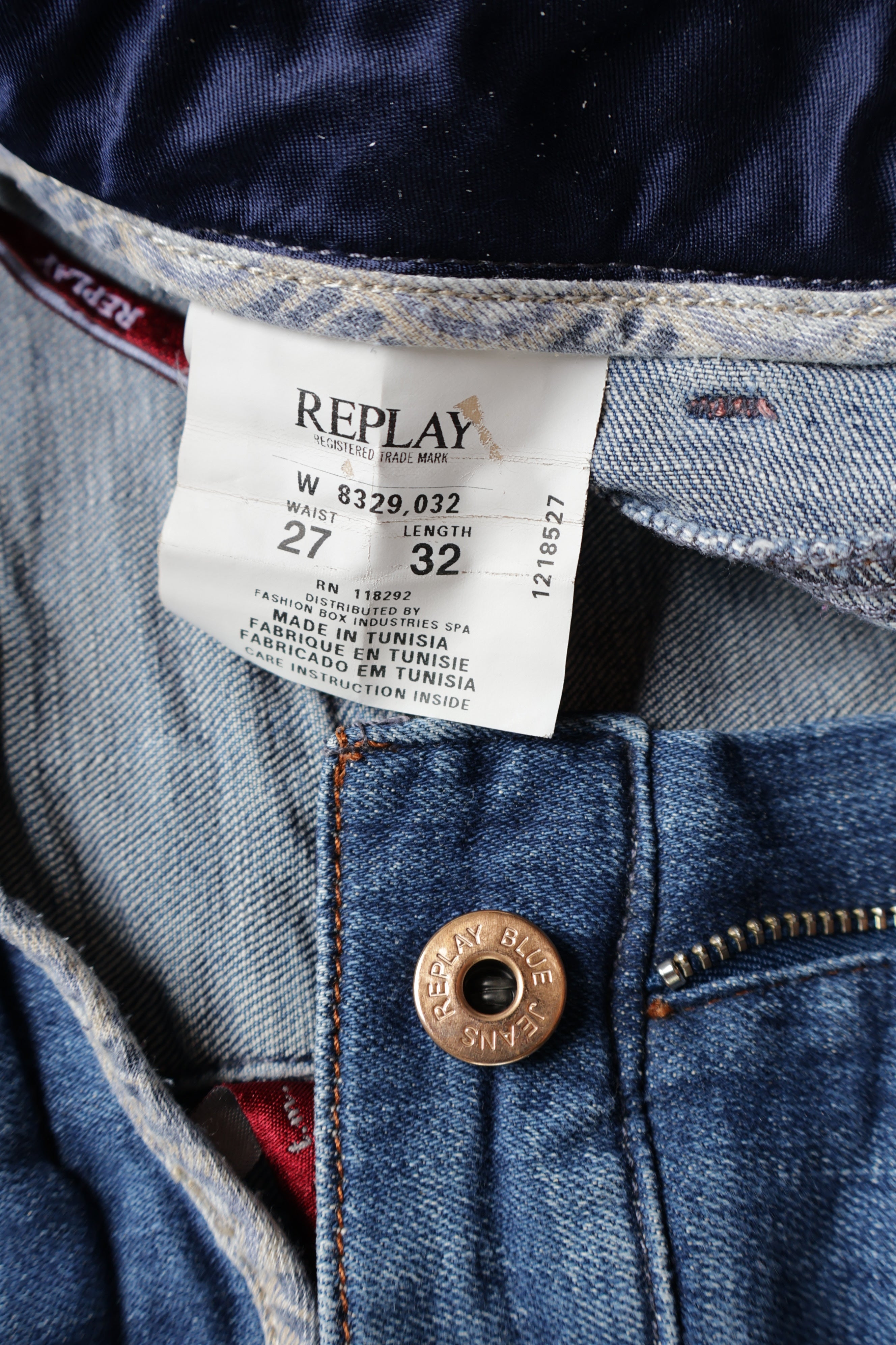 Blugi Replay - marimea S/M W27/L32 - Femei