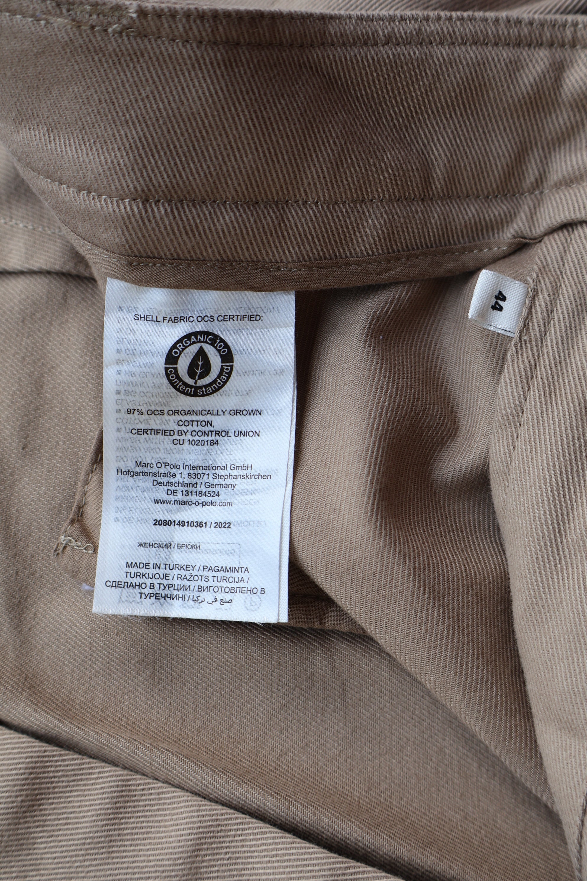 Pantaloni Marc O'Polo - marimea XXL - Femei
