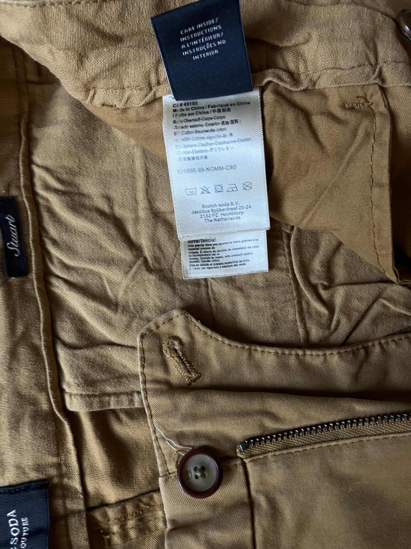 Pantaloni Scotch&Soda - marimea W32/L32 - S/M