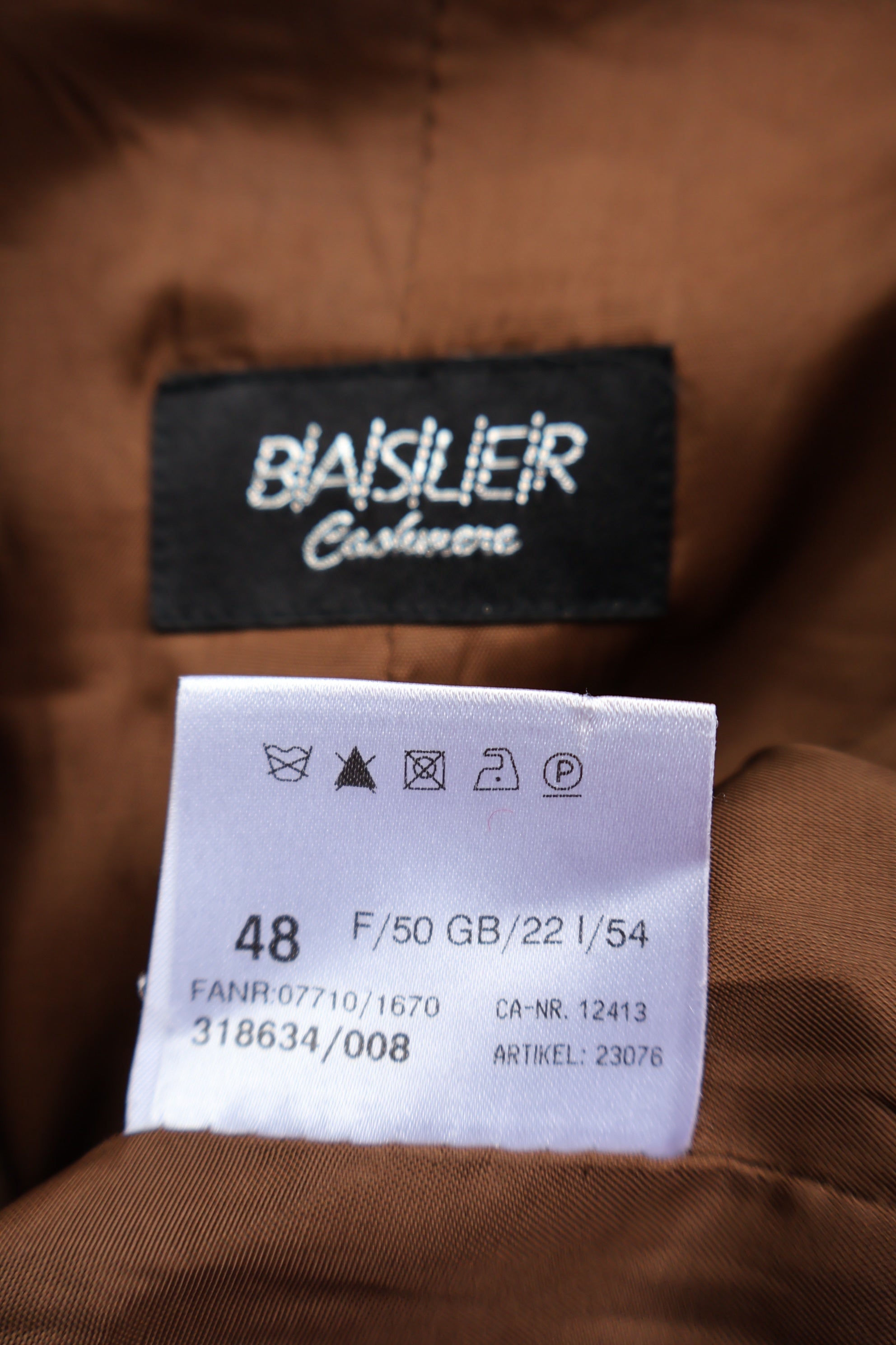 Sacou (100%cashmir) Basler - marimea XXL/3XL - Femei