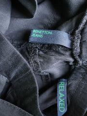 Pantaloni (100%lyoncel) Benetton - marimea S - Femei