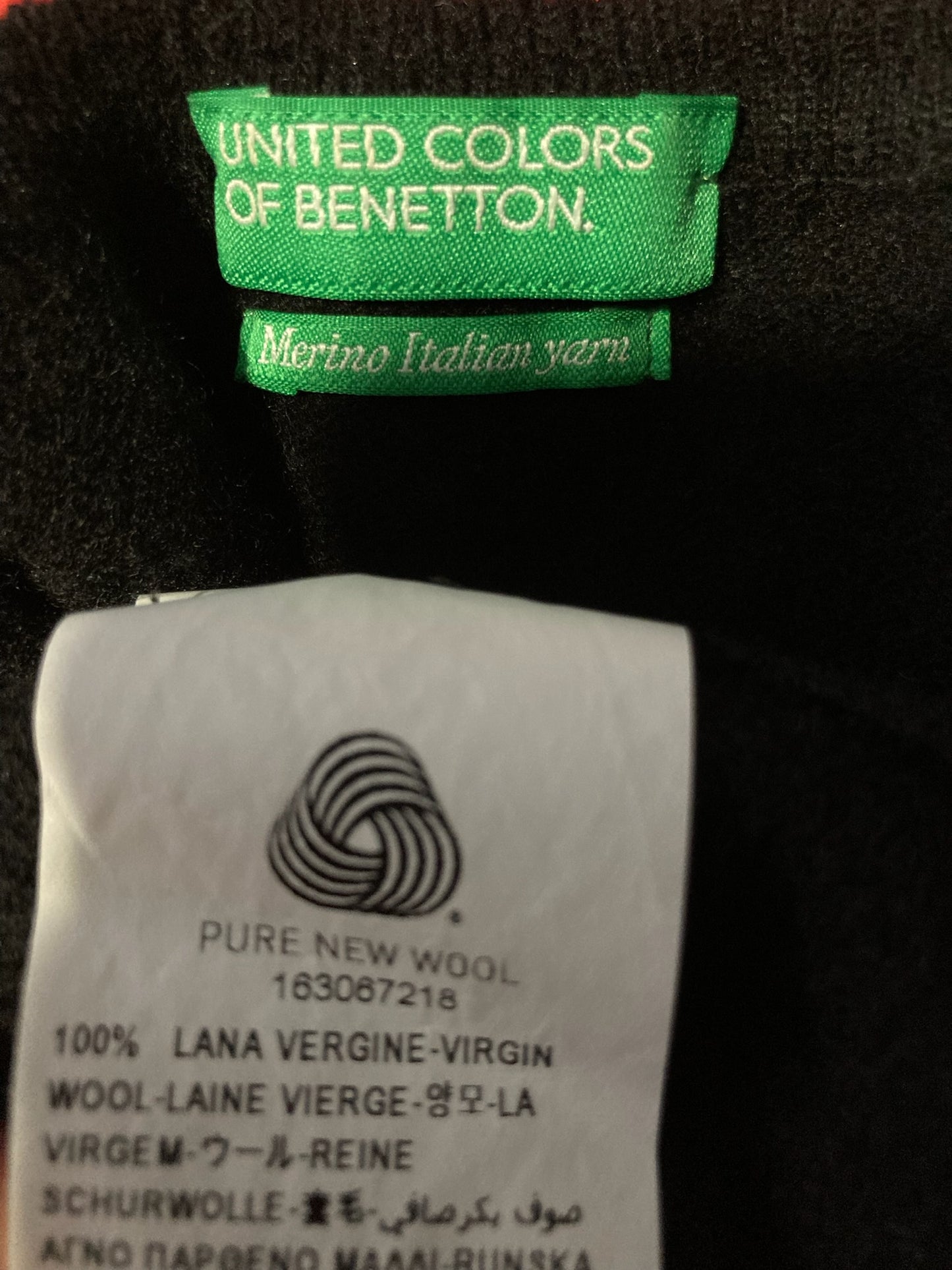 Bluza Benetton (100% lana) - marimea L/XL