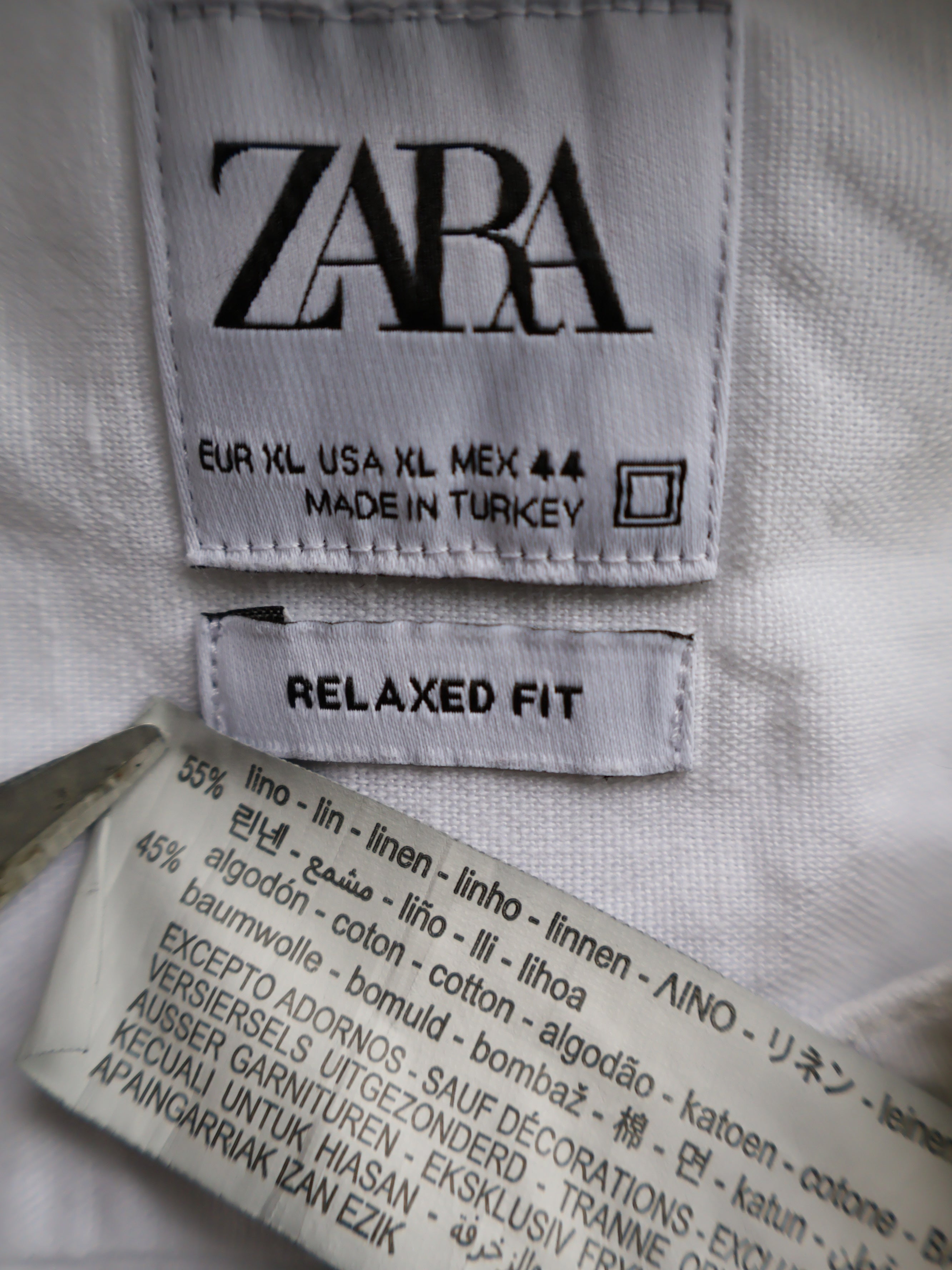 Camasa (bumbac&in) Zara - marimea L - Barbati