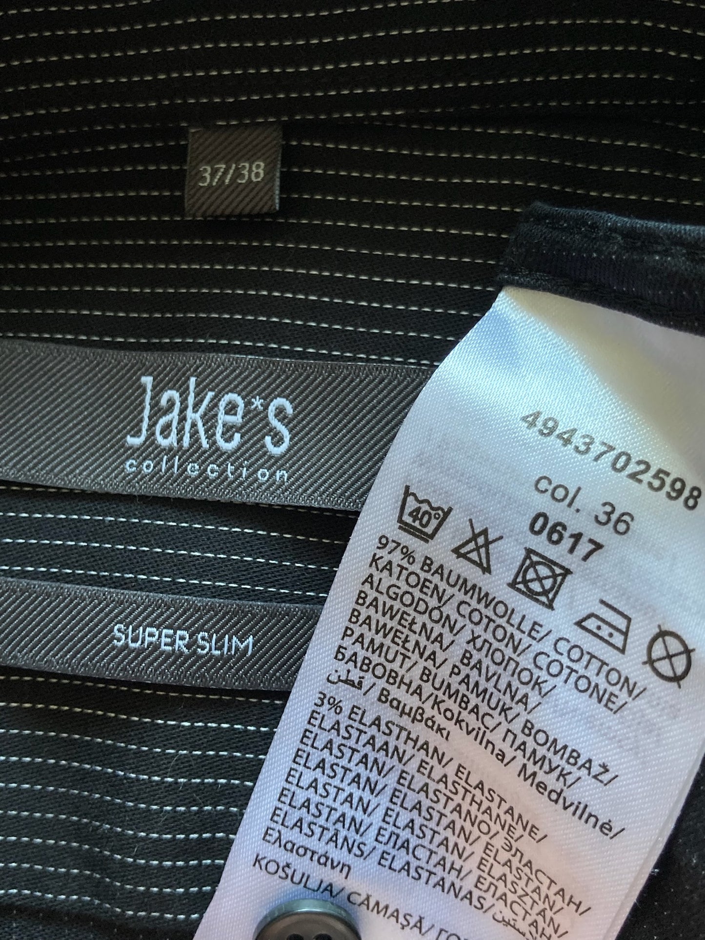 Camasa Jake's - marimea 37/38 - XS/S