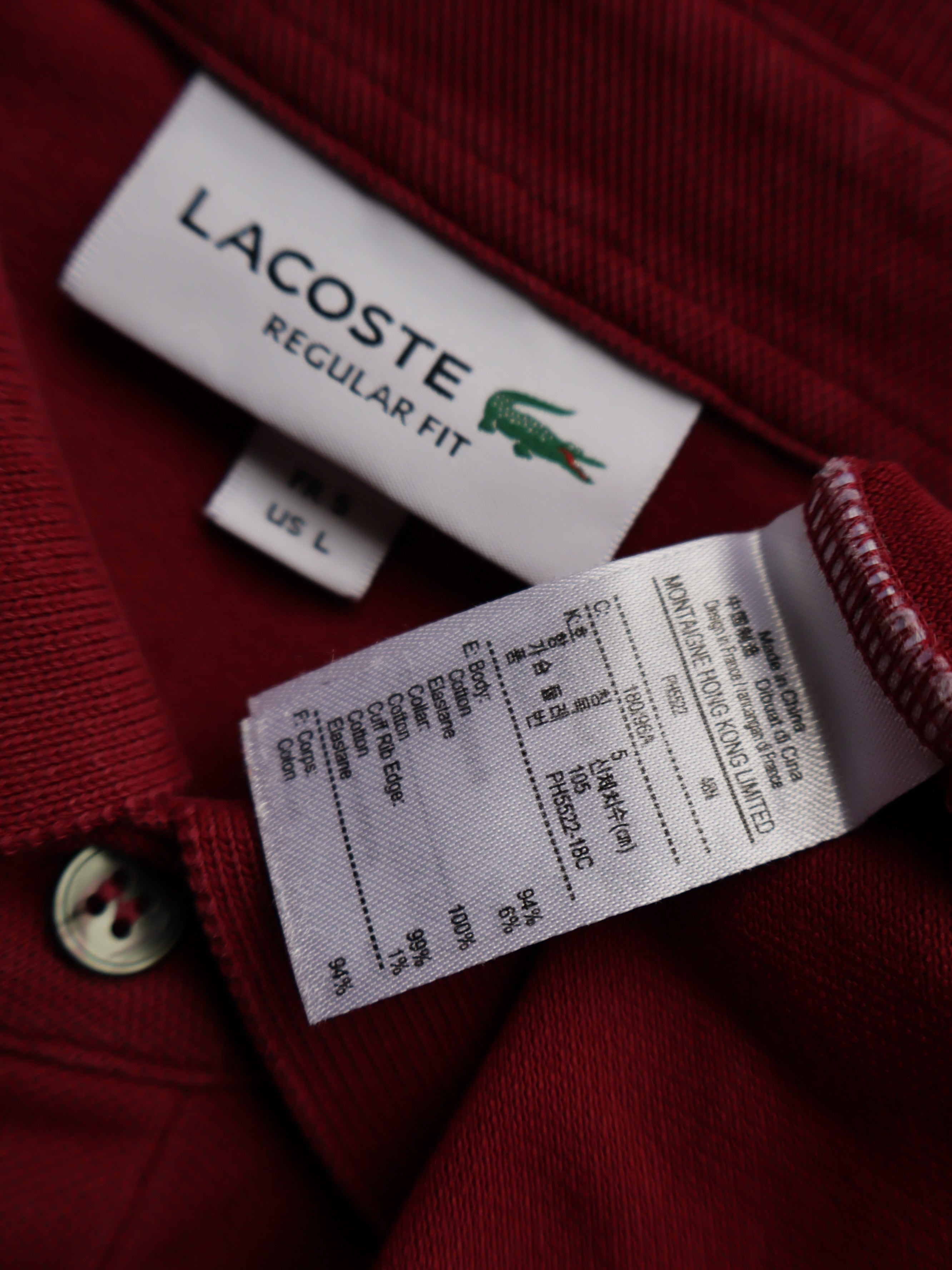 Tricou Lacoste - marimea L - Barbati