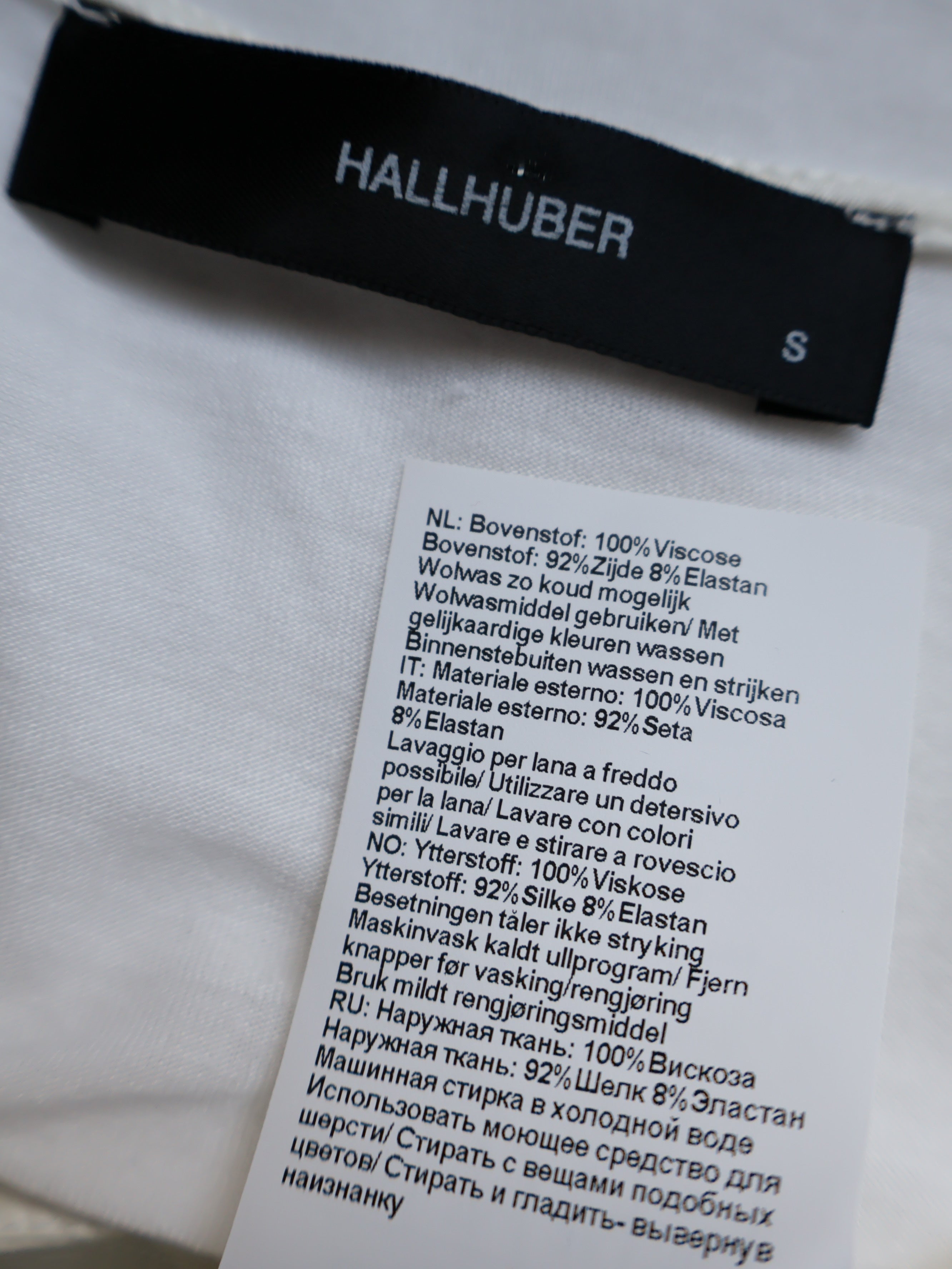 Bluza (100%vascoza) Hallhuber - marimea S - Femei