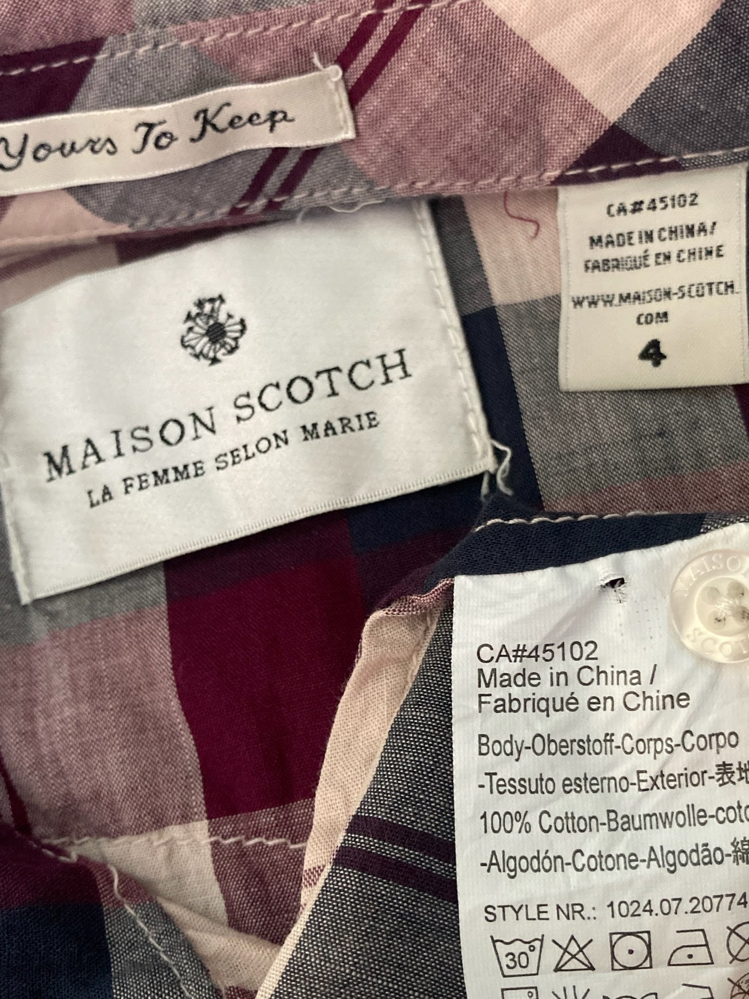 Camasa Maison Scotch - marimea M