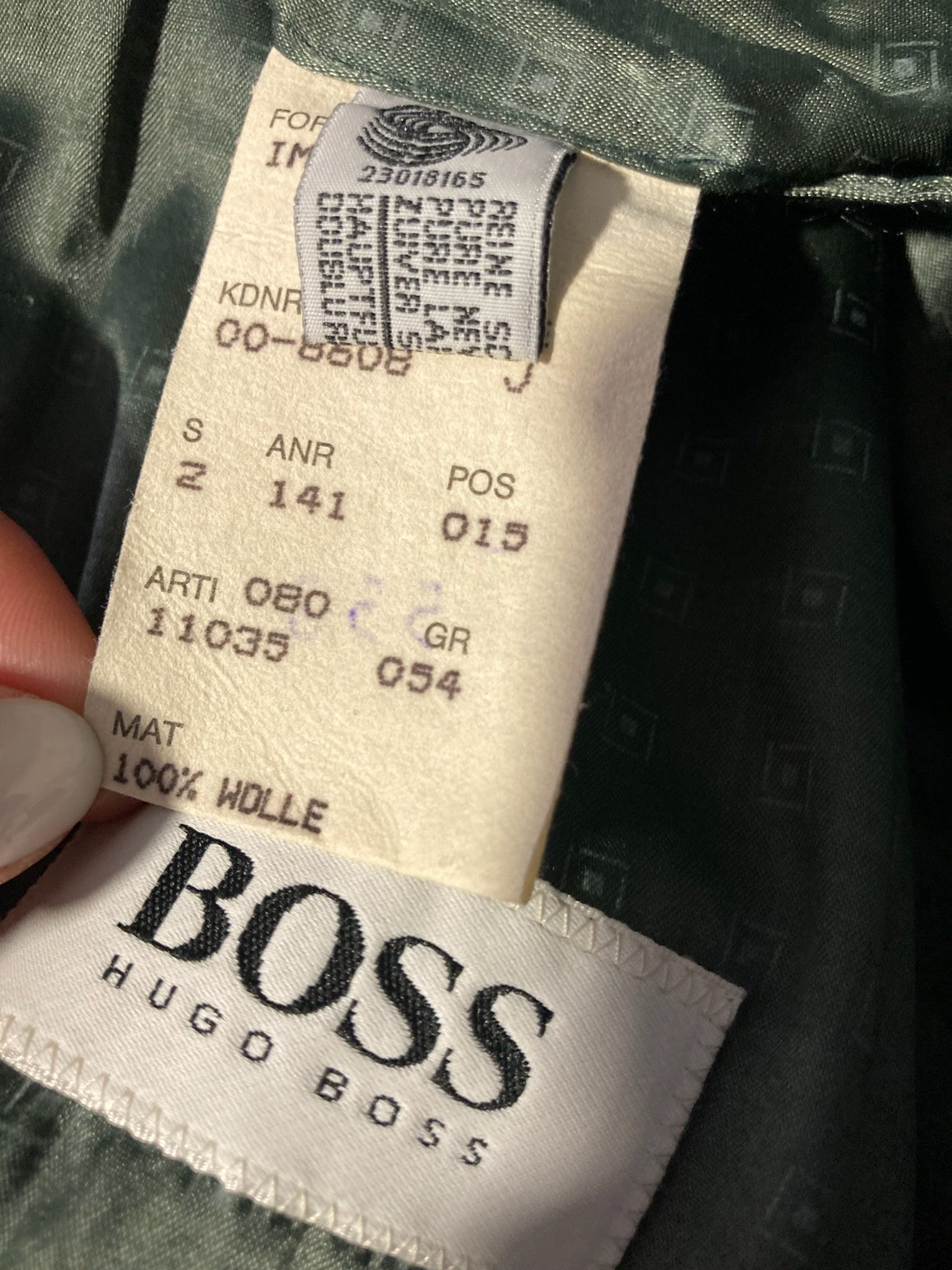 Palton Hugo Boss (100%lana) - marimea - XXL - Barbati