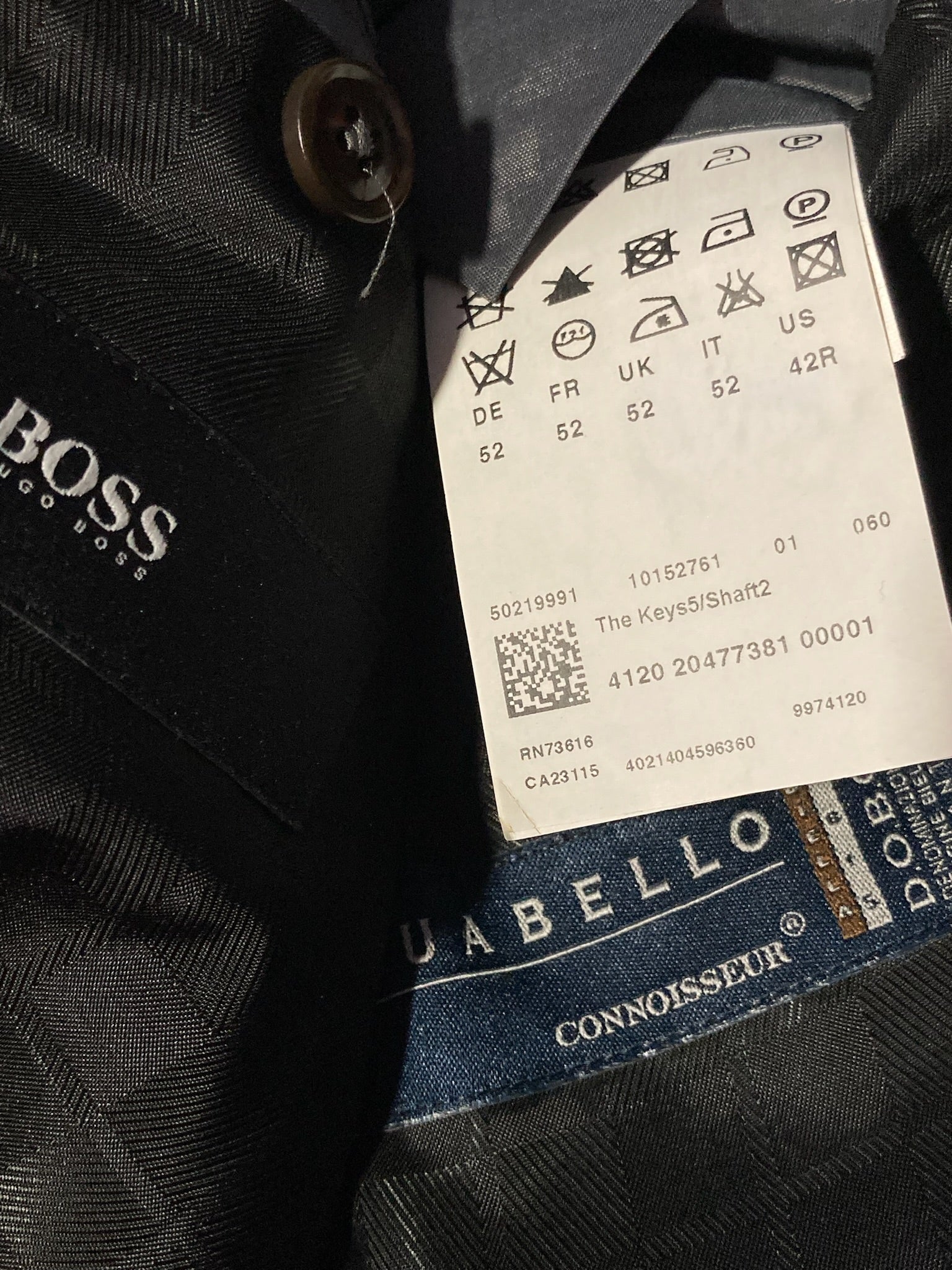 Sacou Hugo Boss (100% lana) - marimea 52 - L