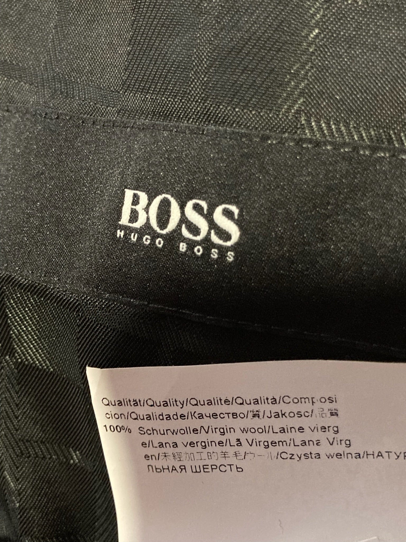 Sacou Hugo Boss (100% lana) - marimea 52 - L